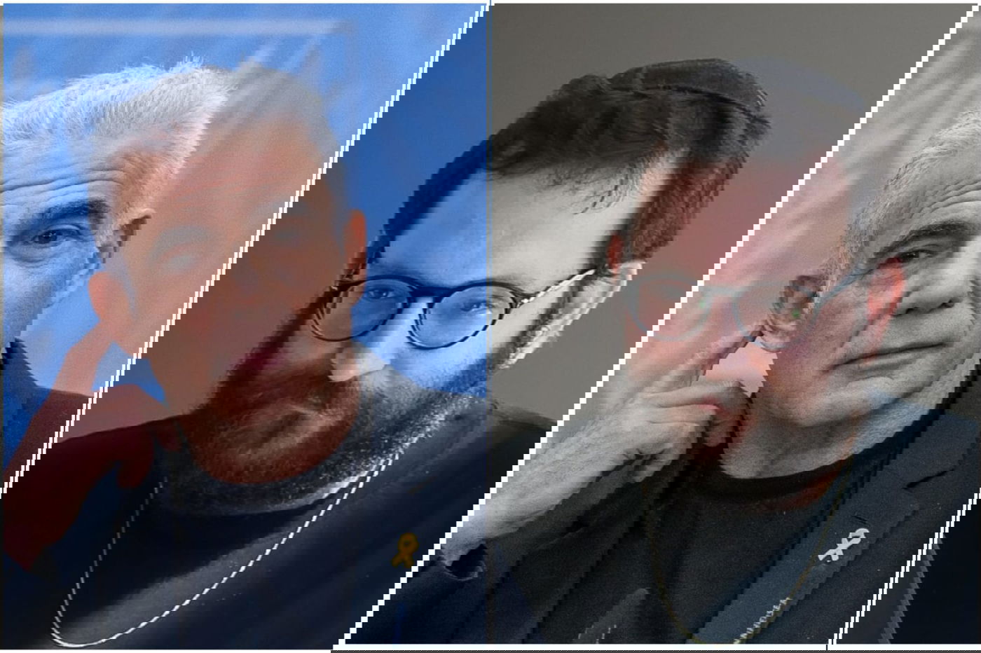 "טון של חמאה על הראש": לפיד ואוריך בקרב גרסאות - מי נפגש יותר עם הקטארים