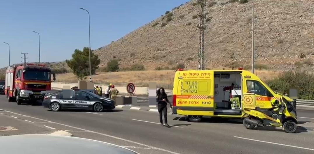 זירת התאונה