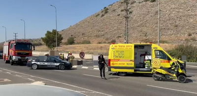 זירת התאונה