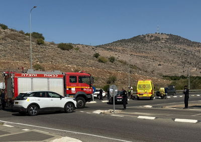 זירת התאונה