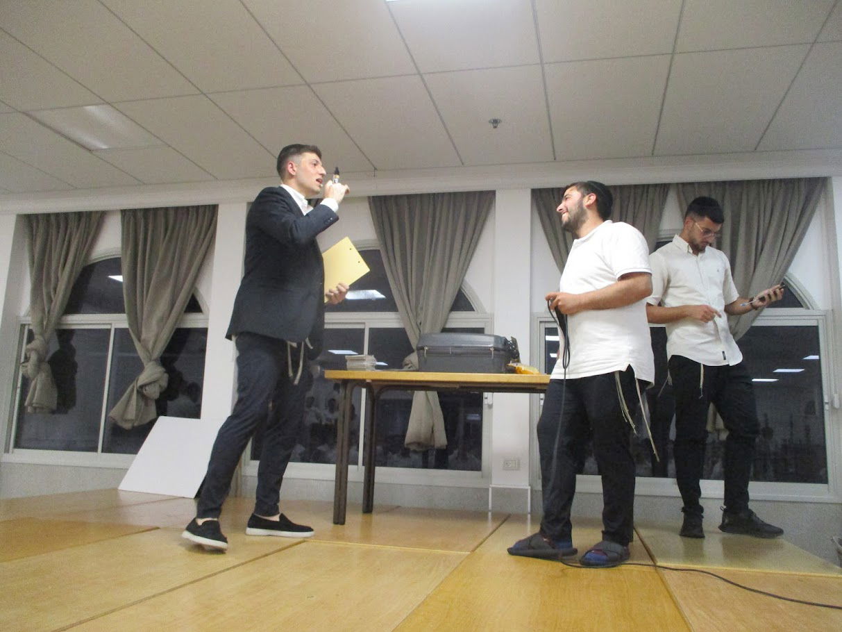 הקעמפ של ישיבת 'שערי תבונה' בעיר מעלות.