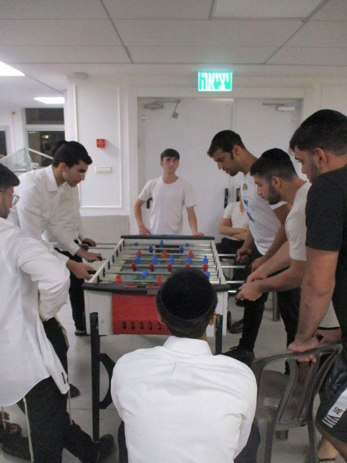 הקעמפ של ישיבת 'שערי תבונה' בעיר מעלות.