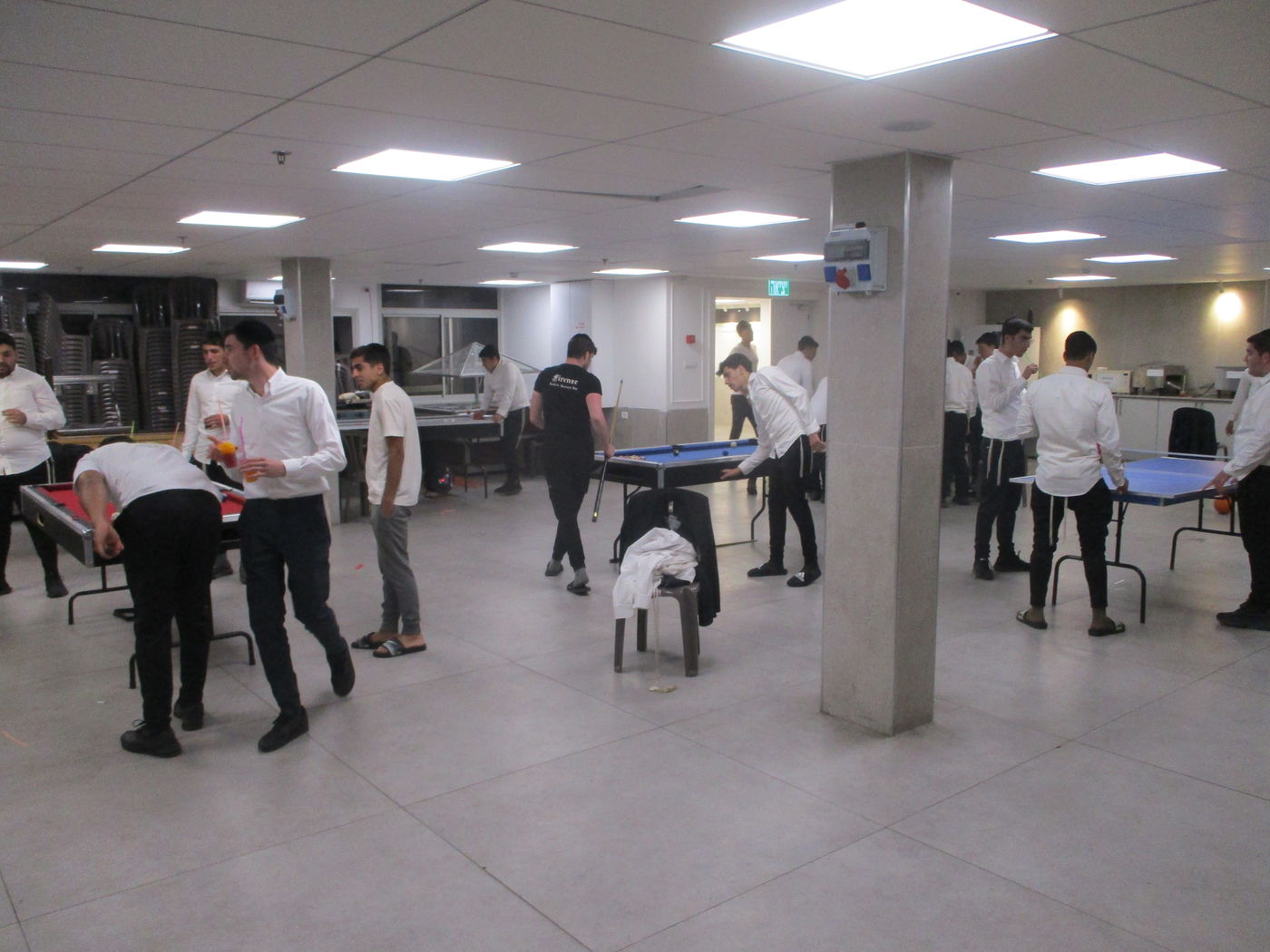 הקעמפ של ישיבת 'שערי תבונה' בעיר מעלות.