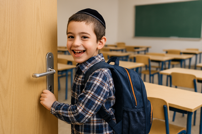 אלול כבר בפתח- תכף הילדים יישאו על גבם את הסמל המובהק ביותר לשגרה: הילקוט.