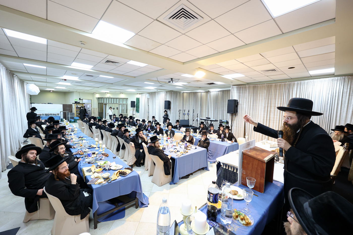 מעמד כבוד התורה בישיבת 'מאור עיניים' רחמיסטריווקא 