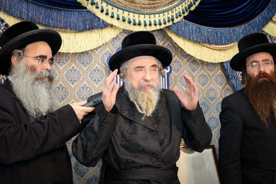 מעמד כבוד התורה בישיבת 'מאור עיניים' רחמיסטריווקא