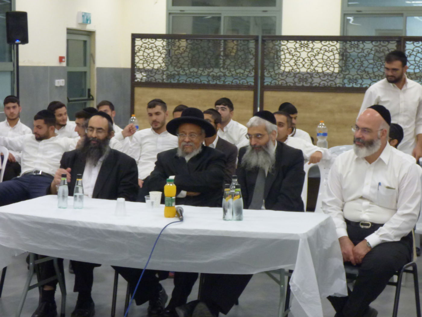 הקעמפ של ישיבת 'בית הלוי' בישוב כרמי קטיף