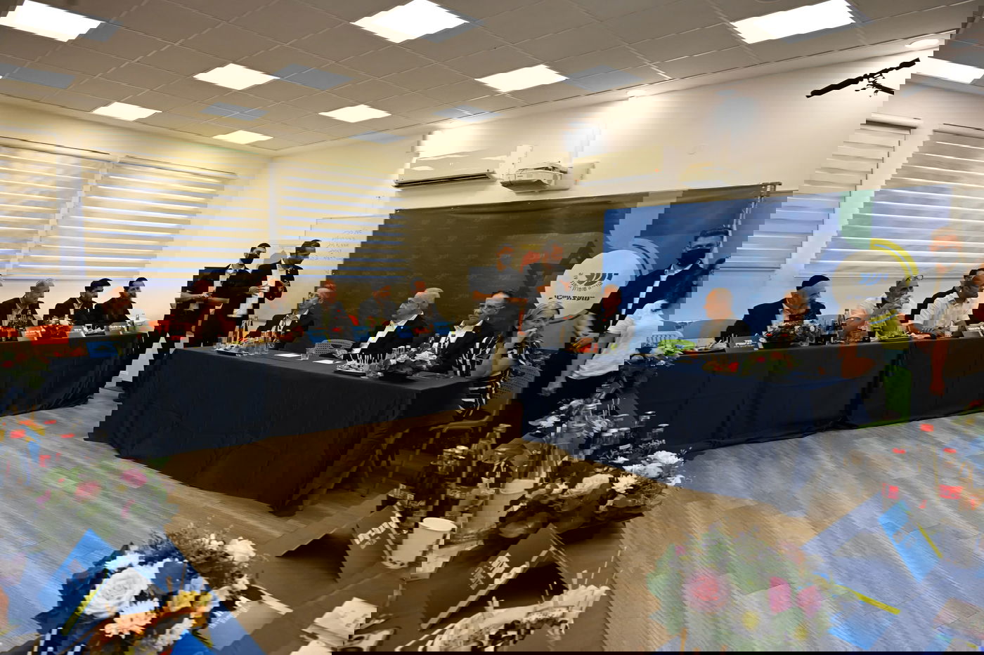 נתניהו בביקור בישוב עופרה