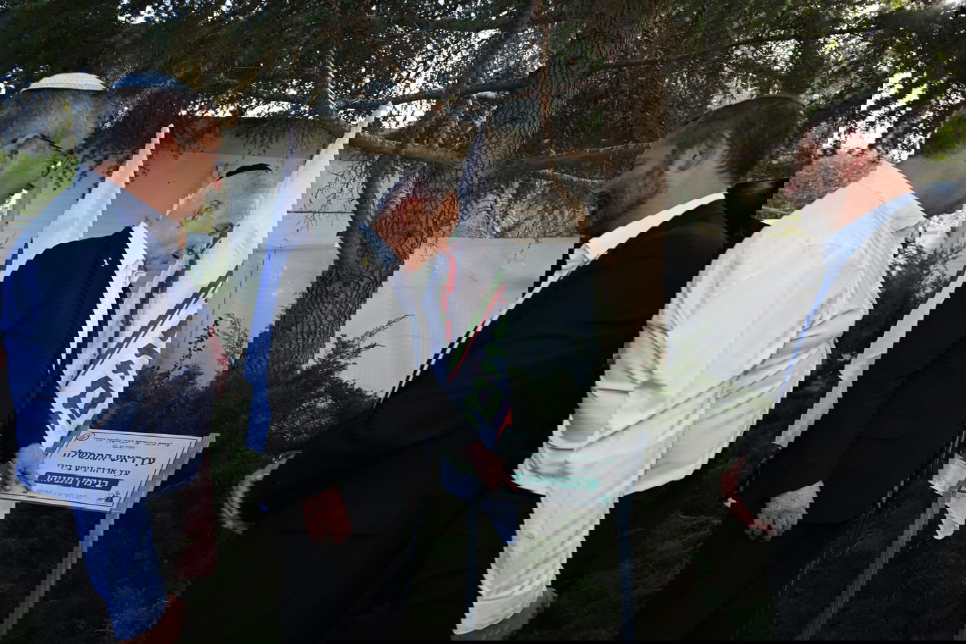 נתניהו בביקור בישוב עופרה