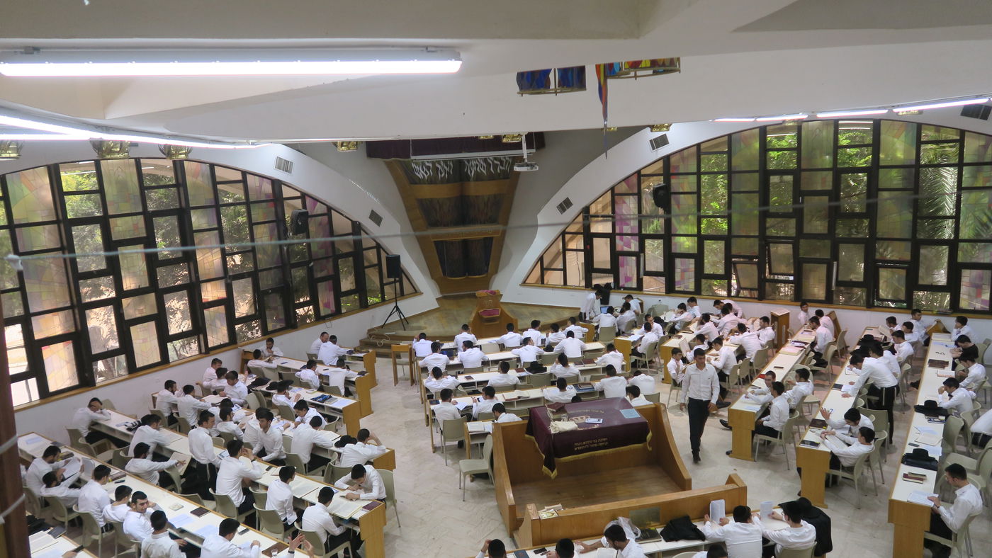 הקמעפ של ישיבת 'יסודות' בקמפוס 'בני עקיבא' בעיר נתניה