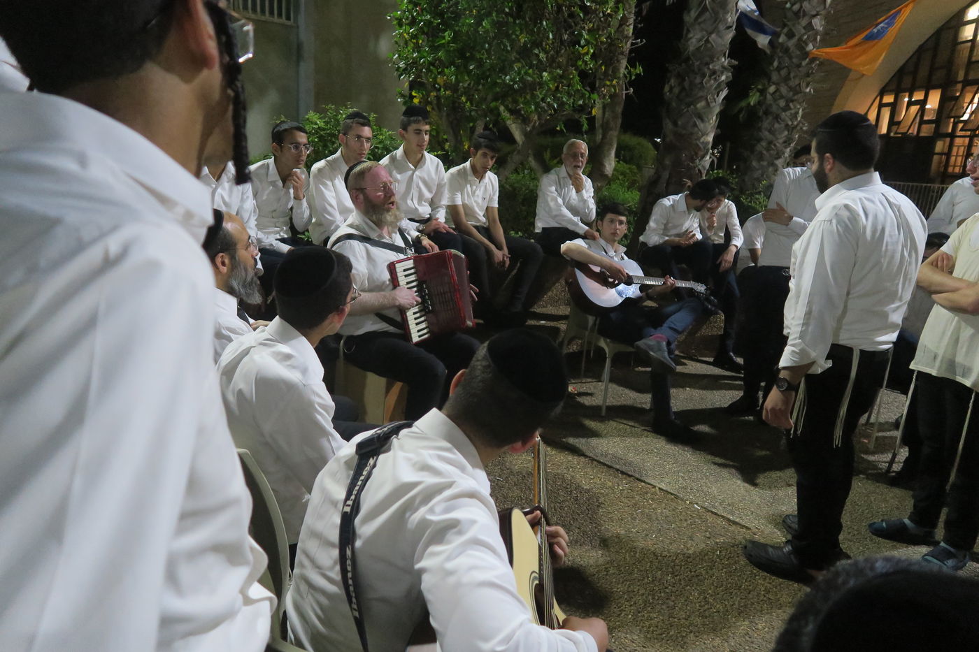 הקמעפ של ישיבת 'יסודות' בקמפוס 'בני עקיבא' בעיר נתניה