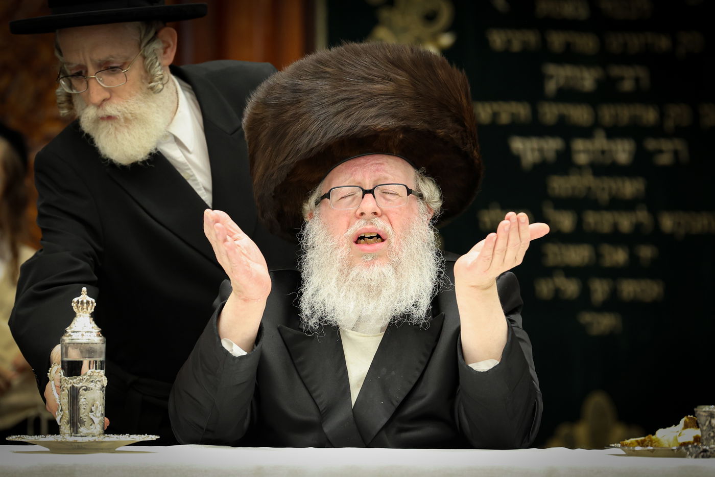 שמחת הבר מצוה לנכד האדמו"ר מבוהוש