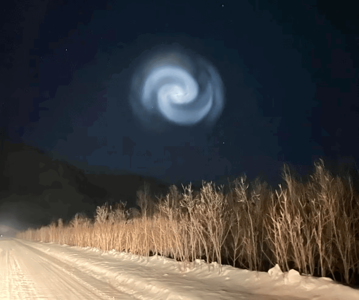 הספירלה המסתורית בשמיים