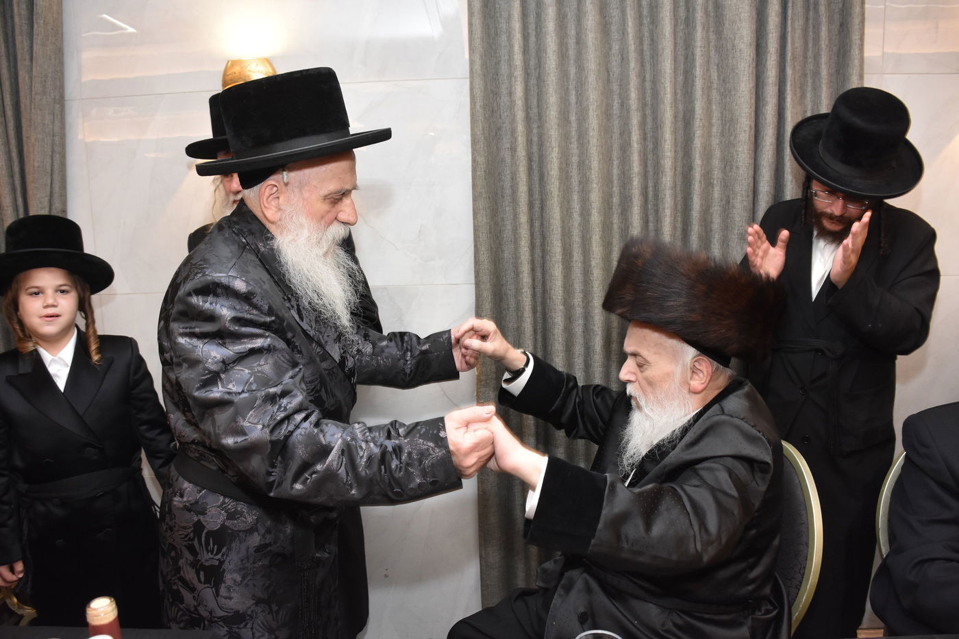 שמחת בר המצווה לנכד גאב"ד יבניאל 