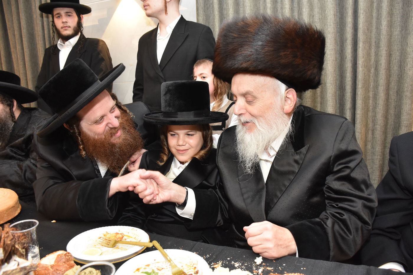 שמחת בר המצווה לנכד גאב"ד יבניאל 