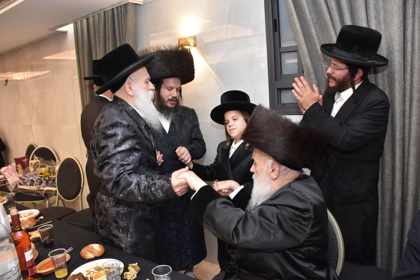 שמחת בר המצווה לנכד גאב"ד יבניאל 