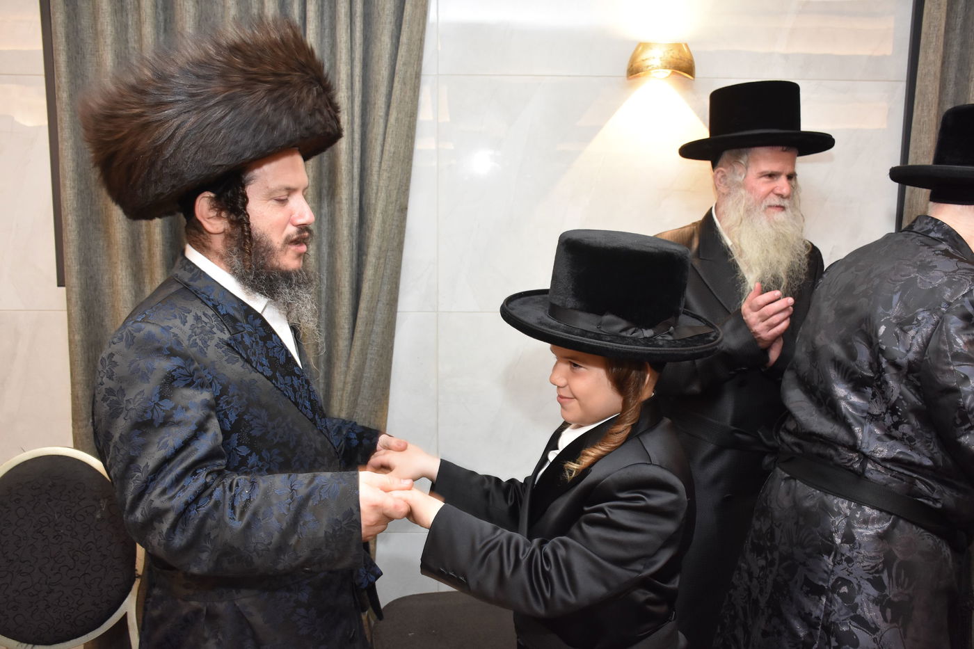 שמחת בר המצווה לנכד גאב"ד יבניאל 