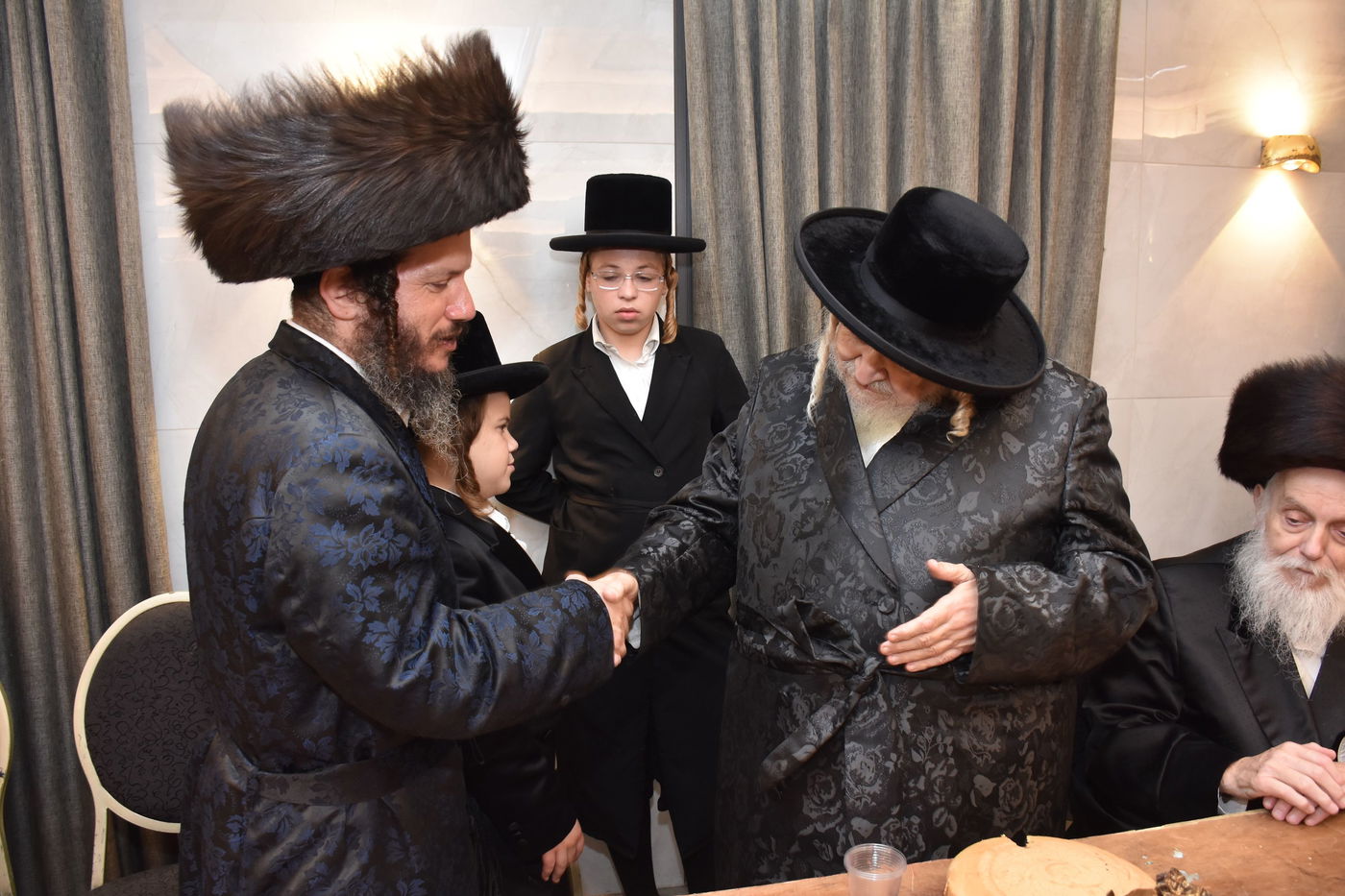 שמחת בר המצווה לנכד גאב"ד יבניאל 