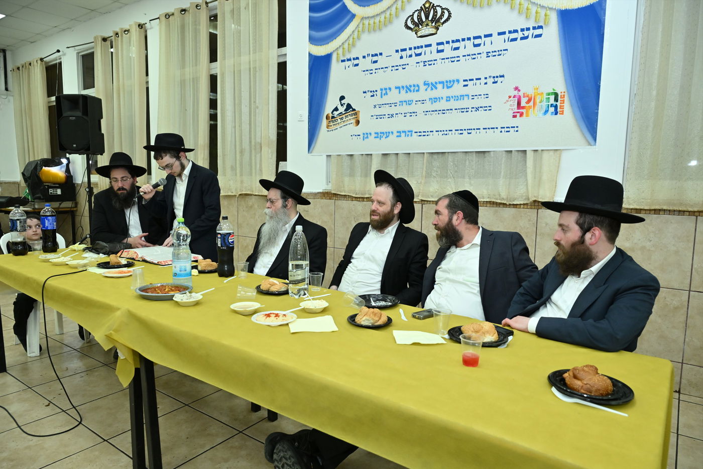 מעמד הסיומים השנתי בקעמפ ישיבת 'קרית מלך' 