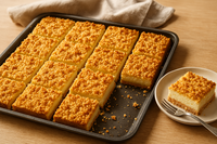 בלי טרחה, בלי בלגן: עוגת גבינה קרמית שמתערבבת בכף אחת