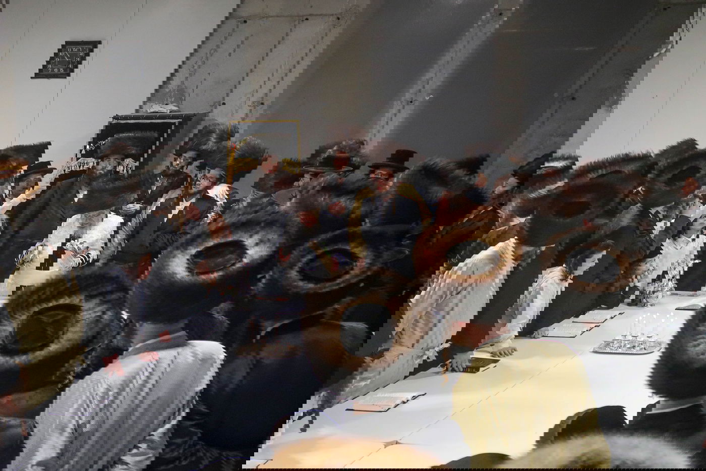 האדמו"ר מקרעטשניף סיגעט שבת בבית שמש