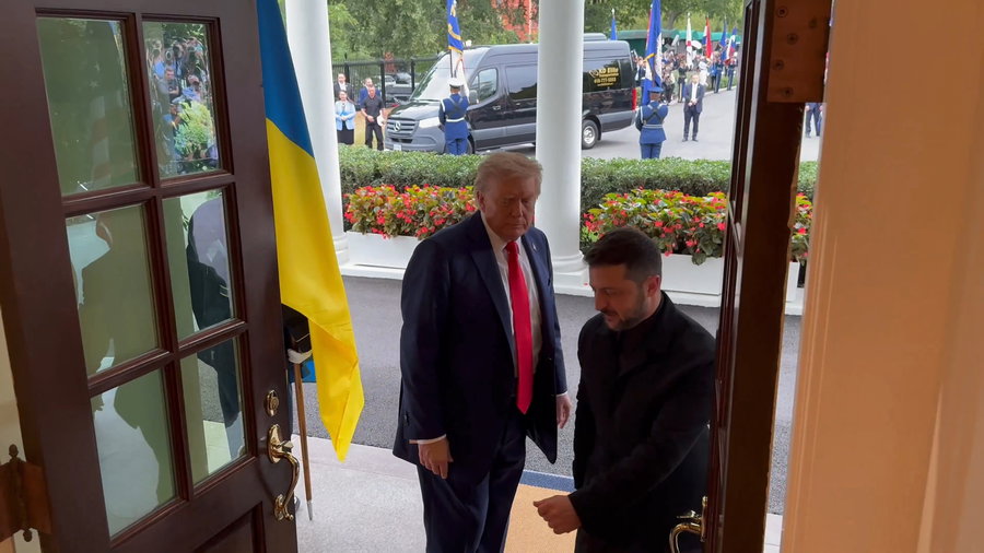 טראמפ וזלנסקי, הערב