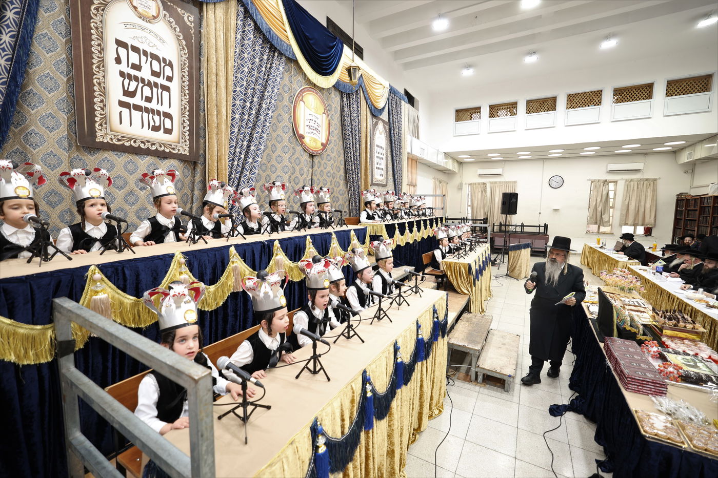 מסיבת חומש בת"ת סאטמר בירושלים