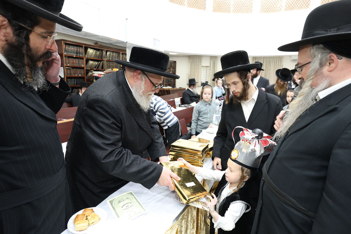 מסיבת חומש בת"ת סאטמר בירושלים