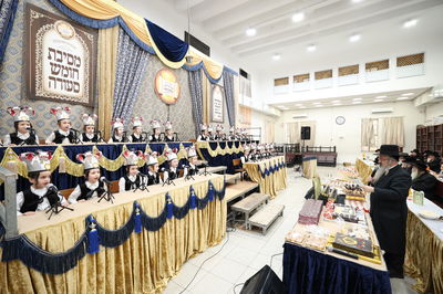 מסיבת חומש בת"ת סאטמר בירושלים