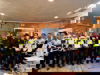 עיריית בת ים מעניקה תעודות הוקרה למתנדבי זק"א ת"א על פועלם בחזית המלחמה