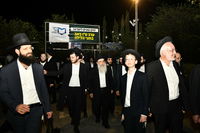 מעמד סגולת רינה של תורה למען אלפי הרווקים והרווקות בט"ו באב בעמוקה