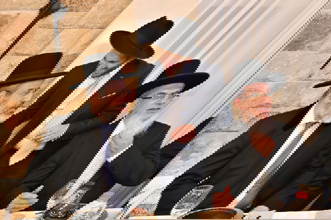 שמחת נישואי בת רבה של כפר יונה הגאון רבי יוסף הללויה