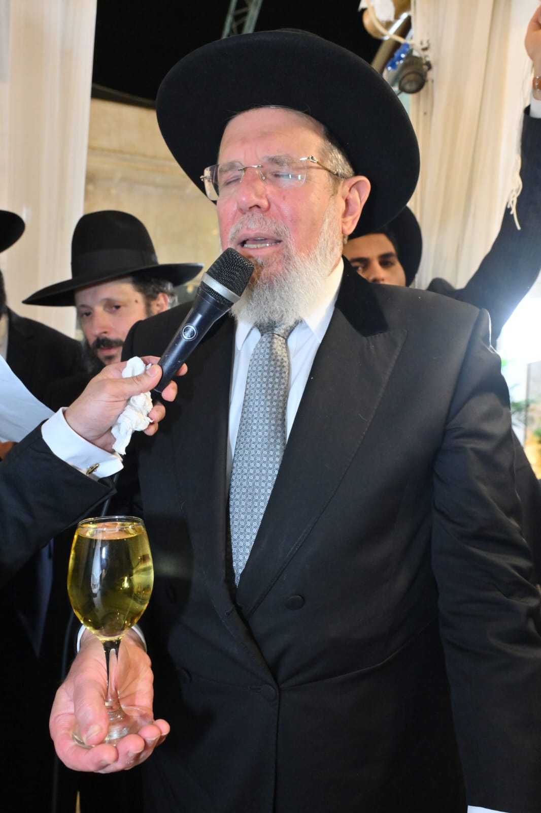 שמחת נישואי בת רבה של כפר יונה הגאון רבי יוסף הללויה