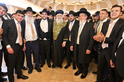 שמחת נישואי בת רבה של כפר יונה הגאון רבי יוסף הללויה