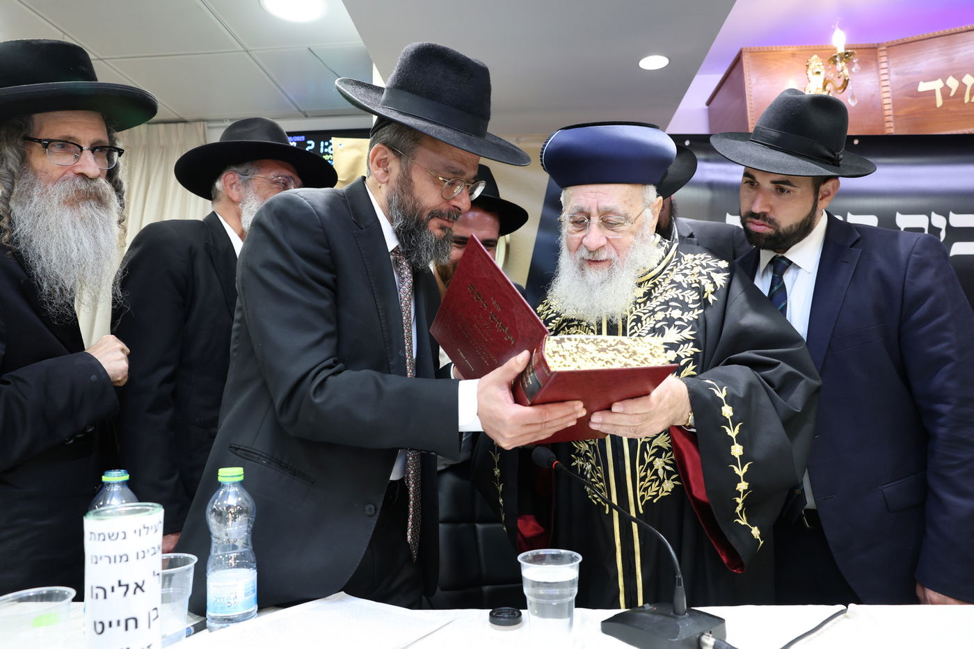 מעמד כבוד התורה ישיבת בין הזמנים תפארת וגדולה