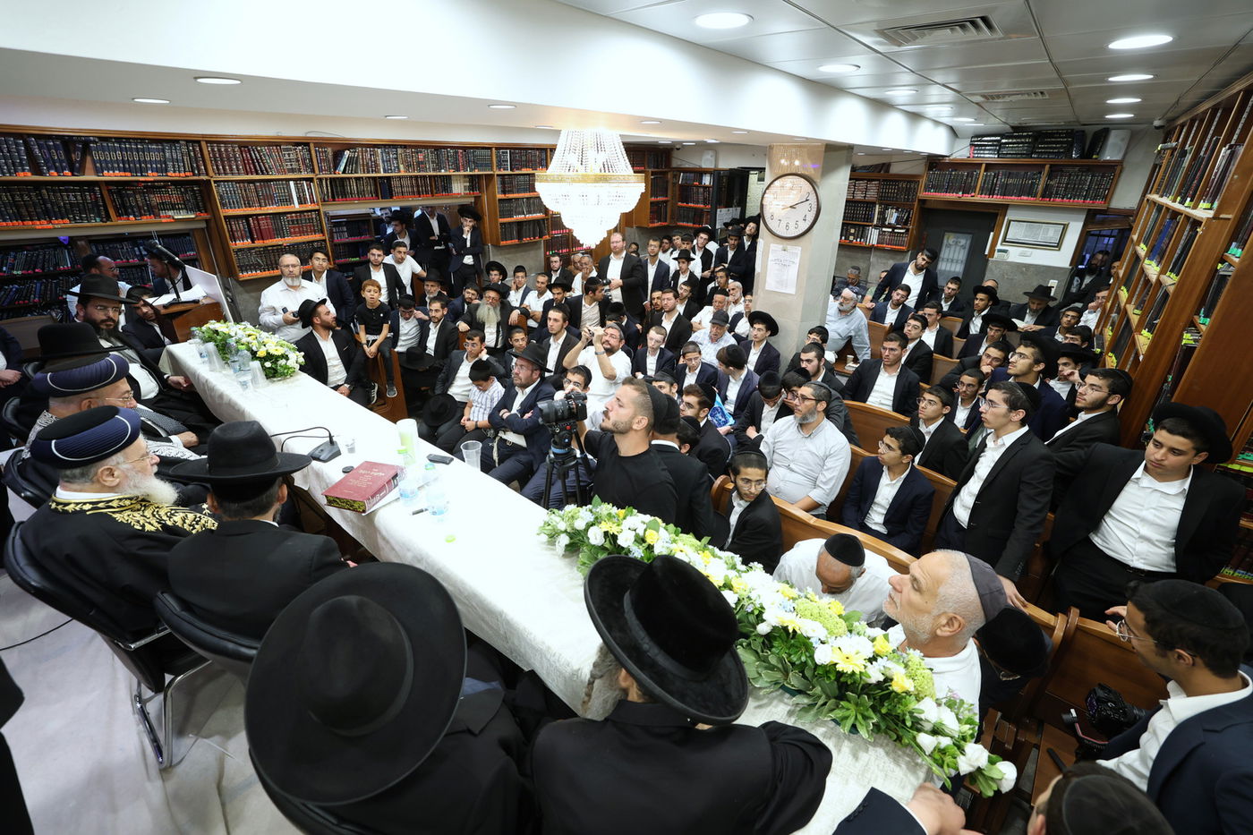 מעמד כבוד התורה ישיבת בין הזמנים תפארת וגדולה