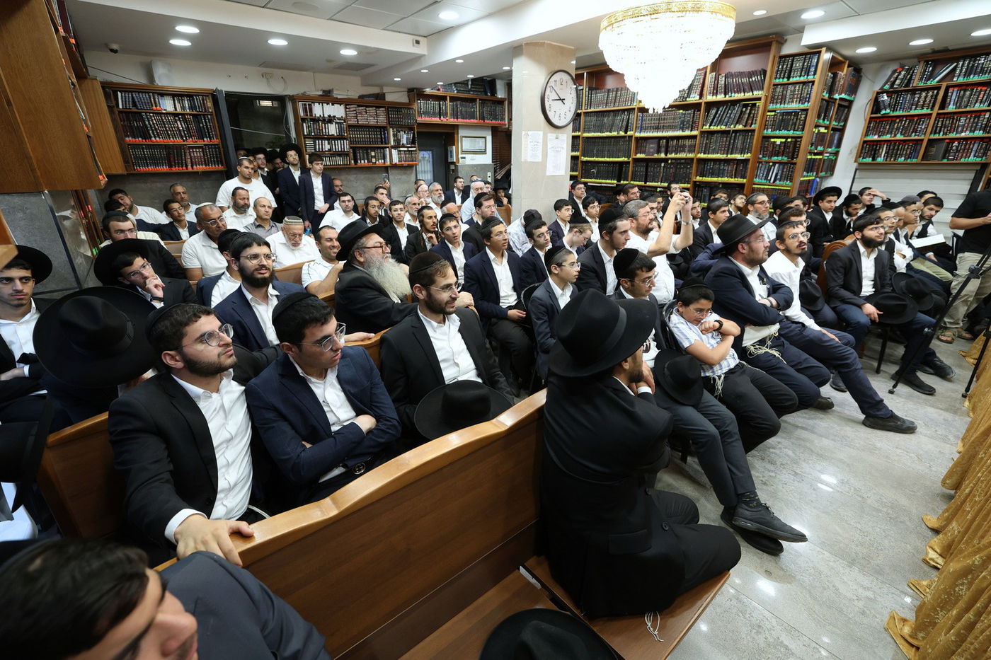 מעמד כבוד התורה ישיבת בין הזמנים תפארת וגדולה