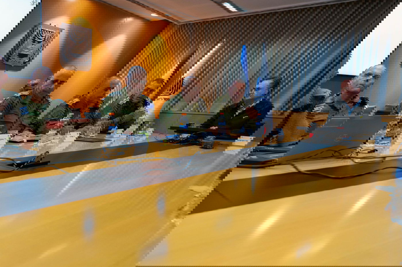 שר הביטחון בדיון עם הרמטכ"ל