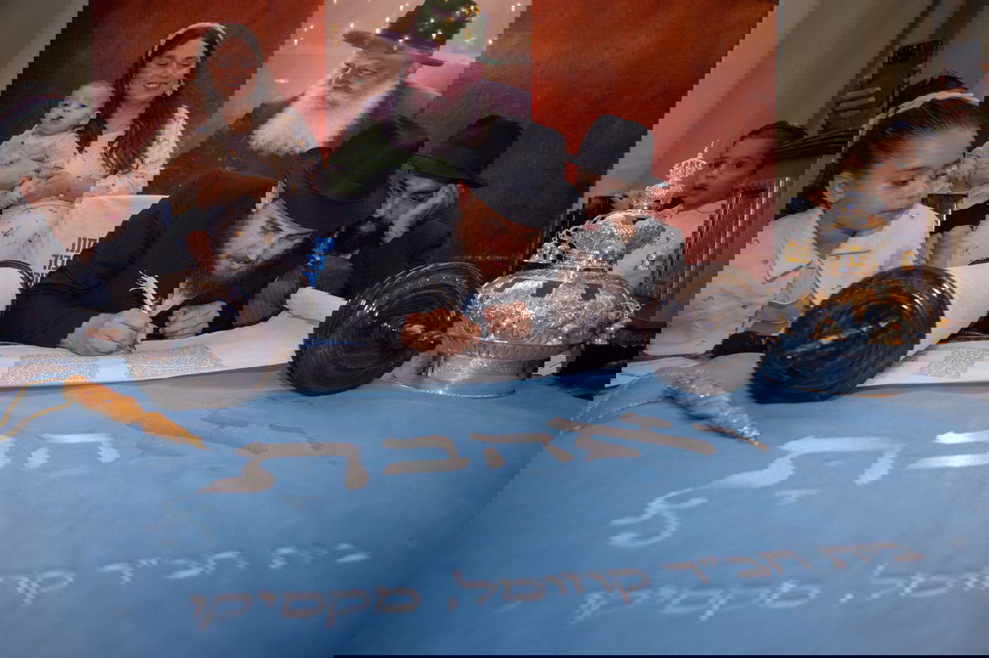 הכנסת ספר תורה בקוזומל שבמקסיקו