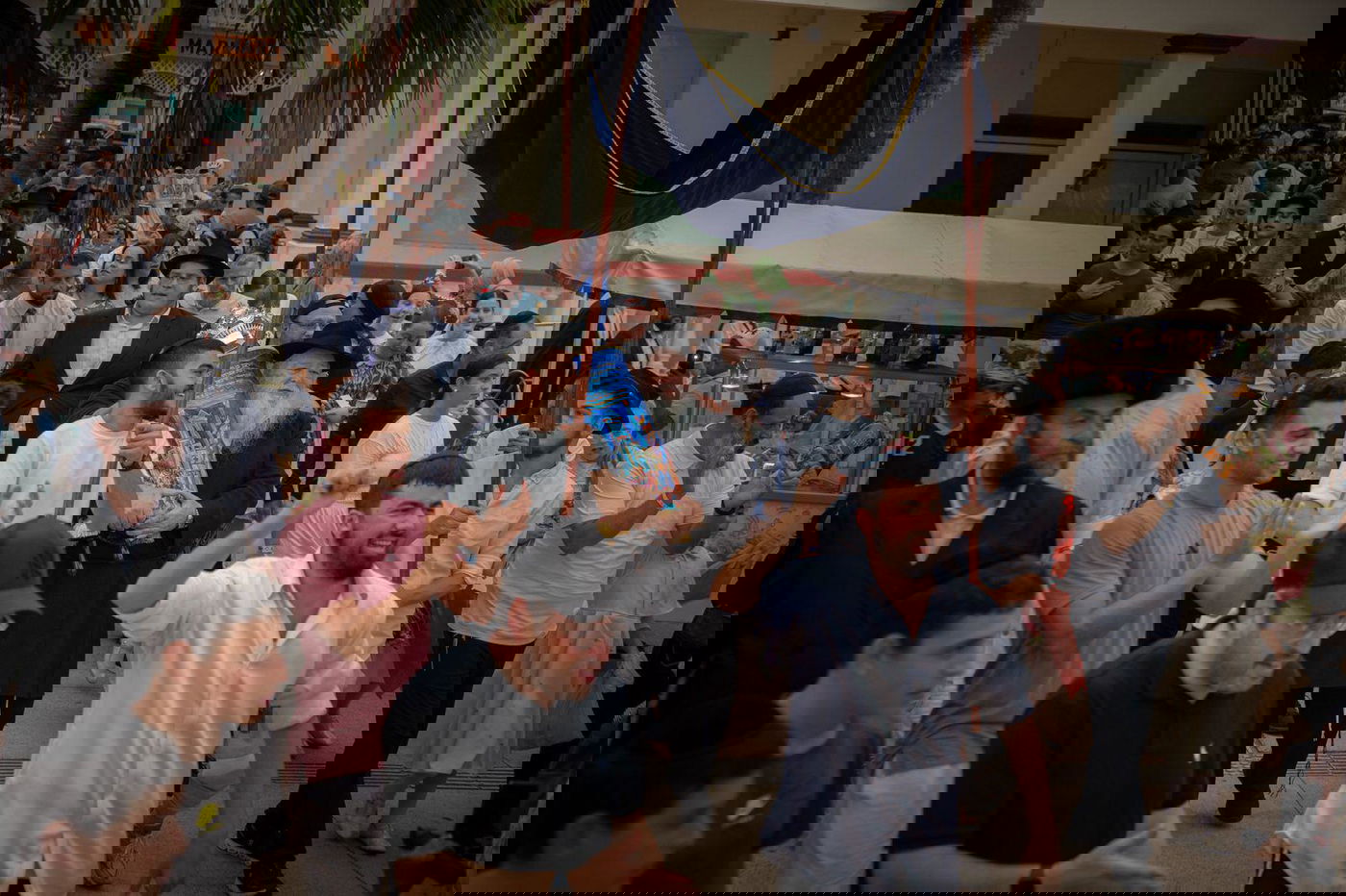 הכנסת ספר תורה בקוזומל שבמקסיקו