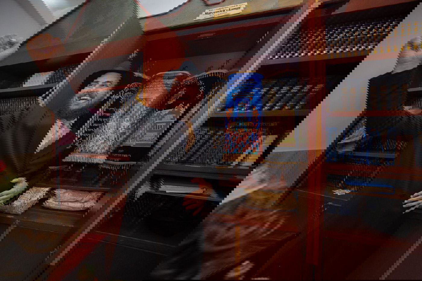 הכנסת ספר תורה בקוזומל שבמקסיקו