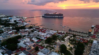 הכנסת ספר תורה בקוזומל שבמקסיקו