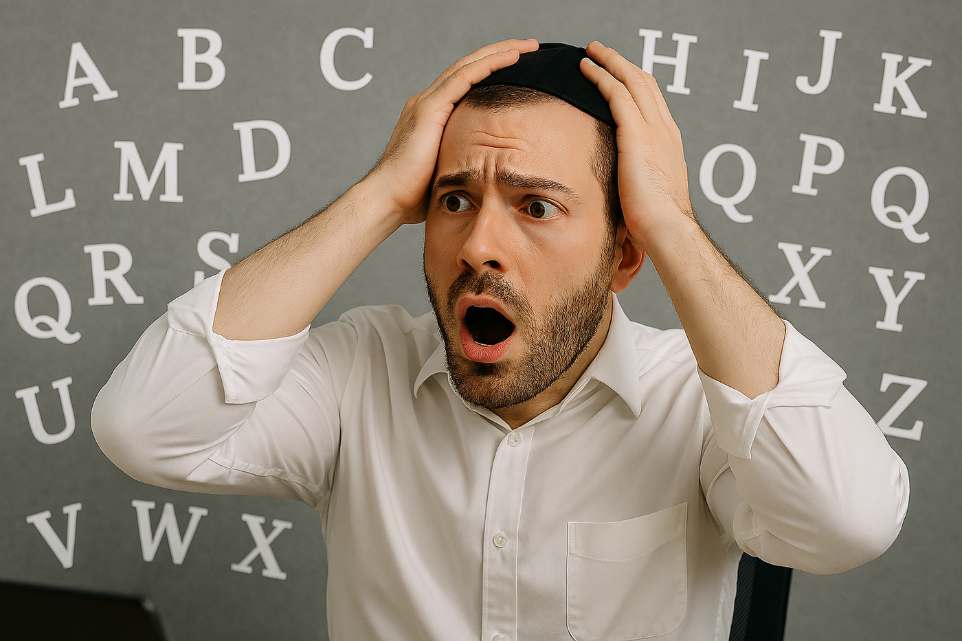 "המוח שלי קפא, הפה יבש, והמילים… נשארו תקועות איפשהו בין הדקדוק לבין תחושת כישלון תמידית.