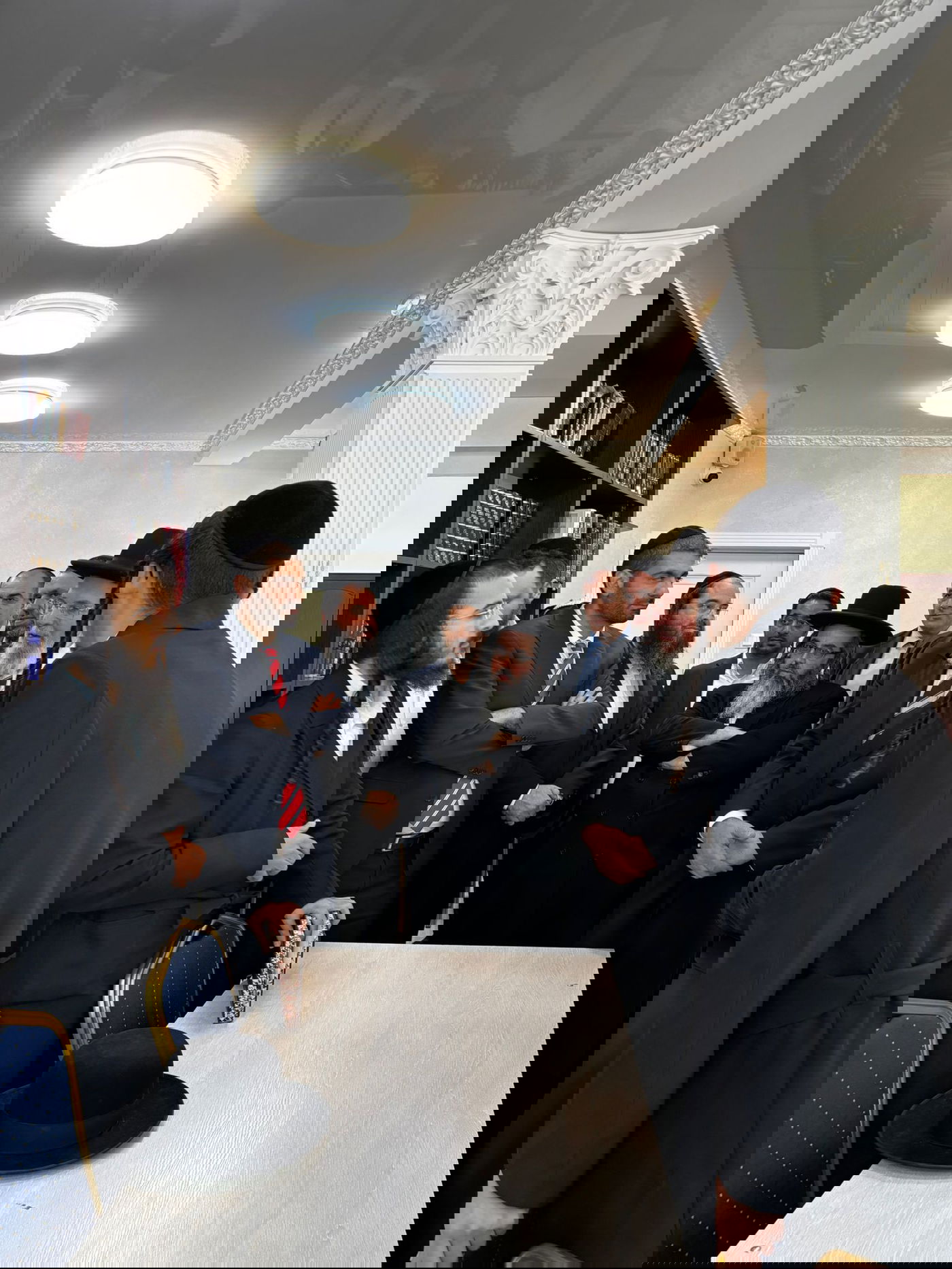 הגר"ק בר וח"כ מלכיאלי בביקור באומן