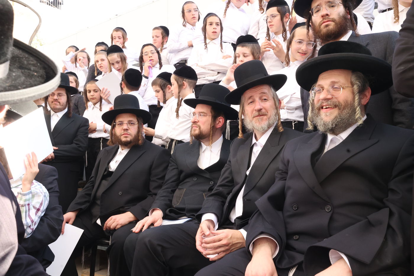 הנחת אבן הפינה בסאטמר ירושלים