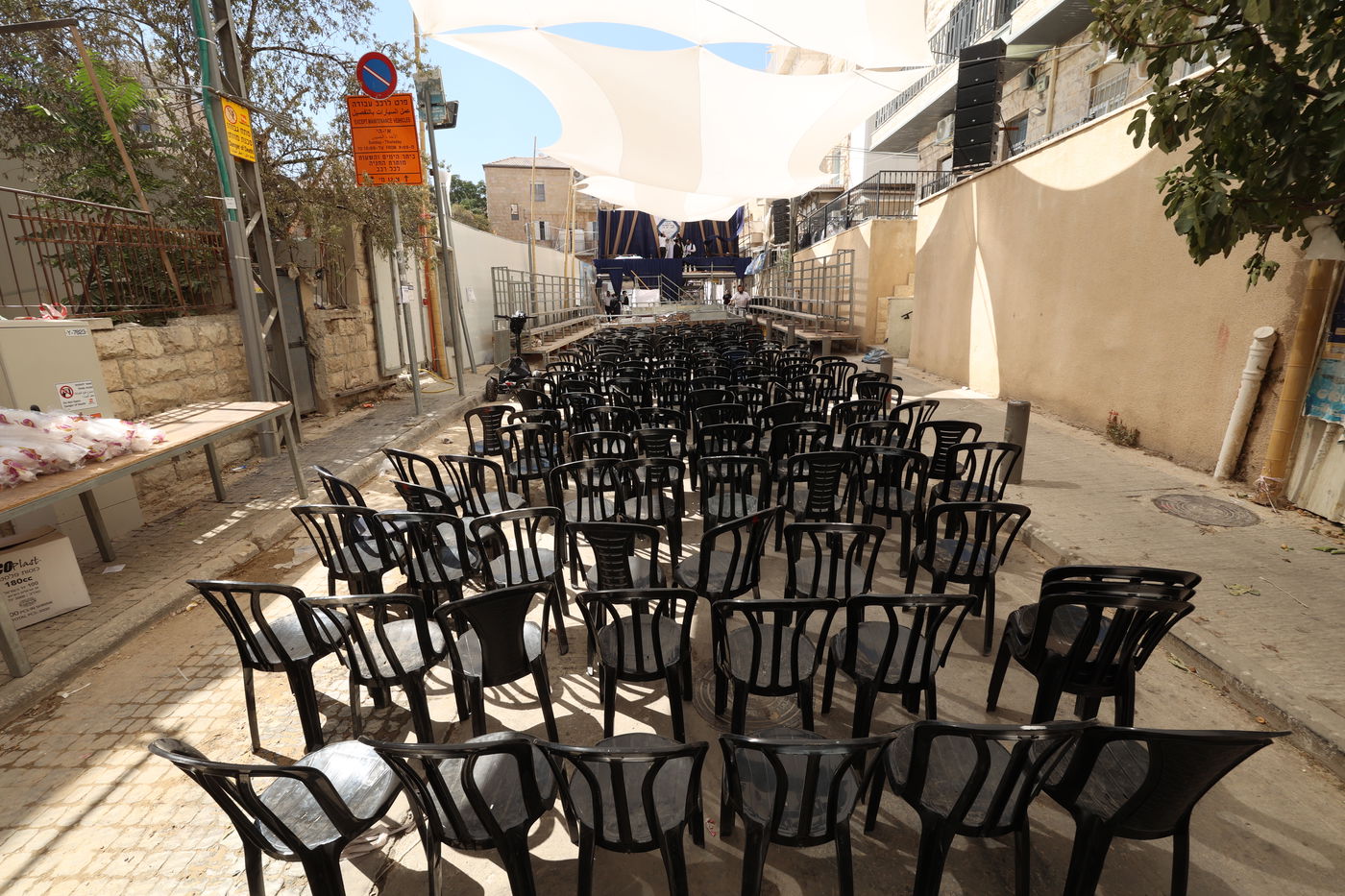 הנחת אבן הפינה בסאטמר ירושלים