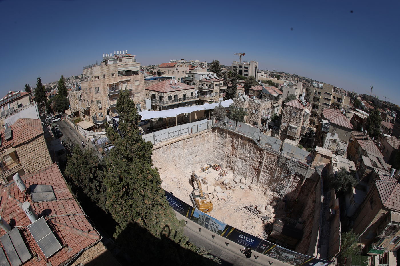 הנחת אבן הפינה בסאטמר ירושלים