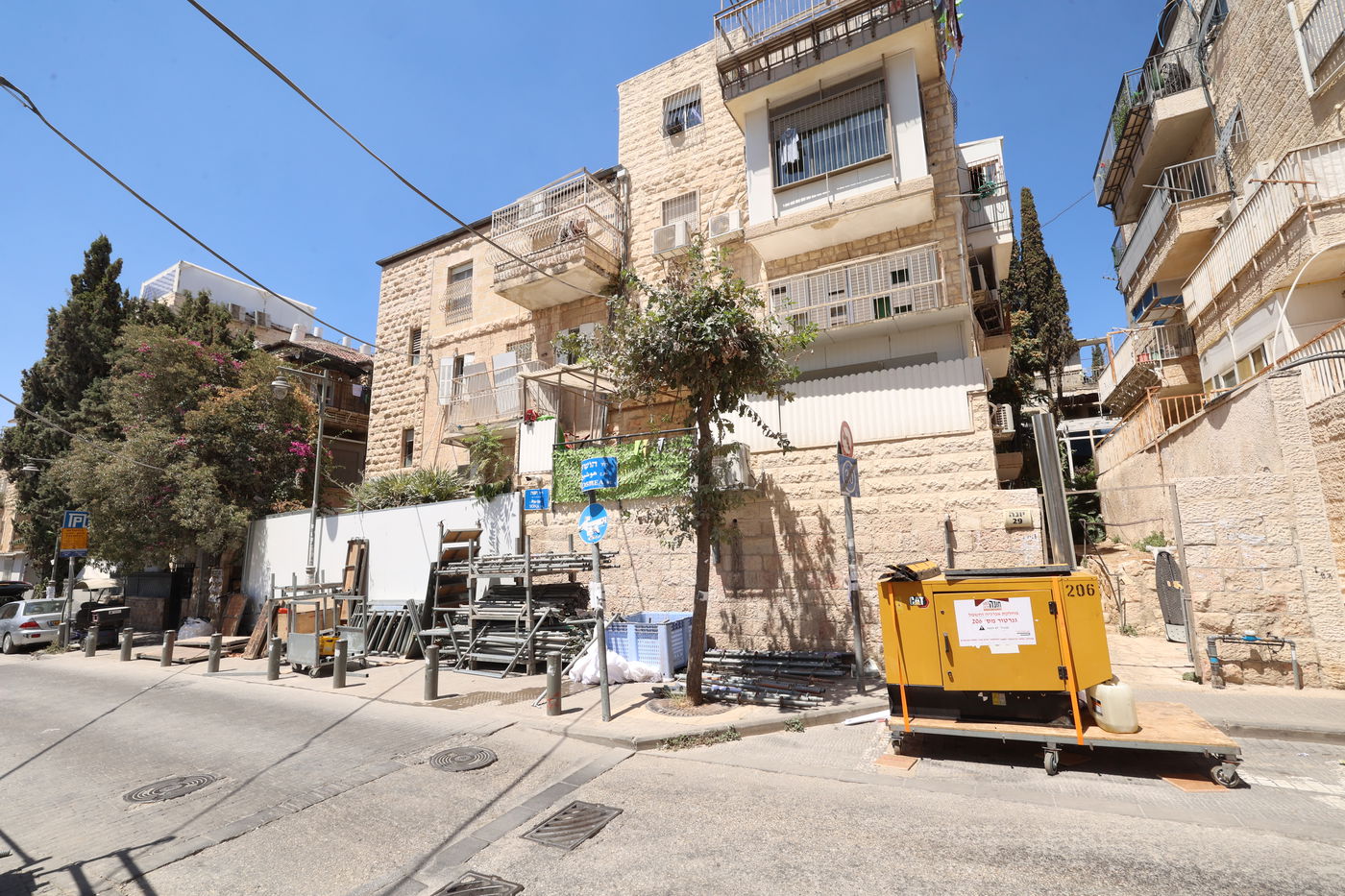 הנחת אבן הפינה בסאטמר ירושלים