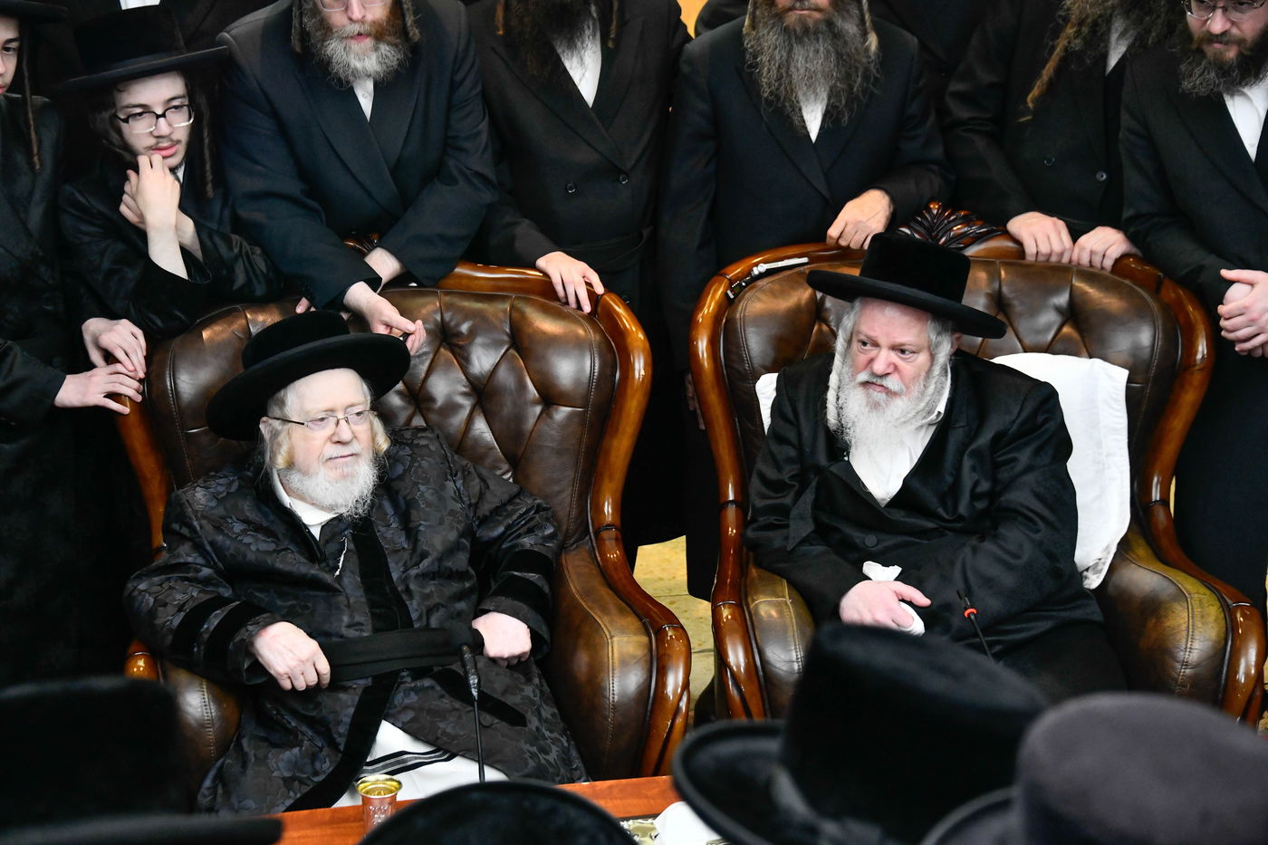 ניחום אבלים אצל האחים האדמו"רים מקרעטשניף ופרמישלאן