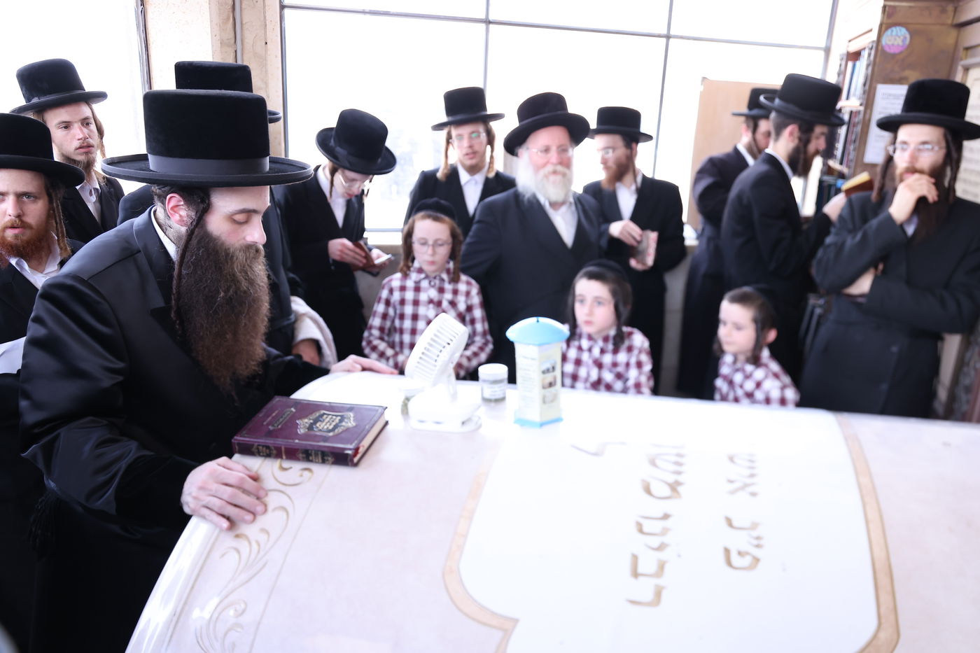 האדמו"ר מקאסוב בביקור בארה"ק